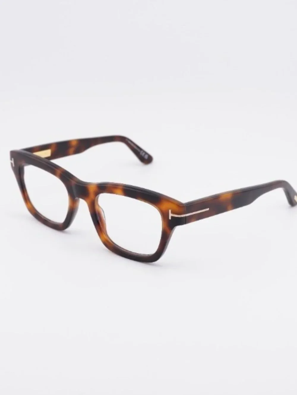 Tom Ford FT6036-B 053 Eyeglasses Blonde Havana 52mm Square Frame